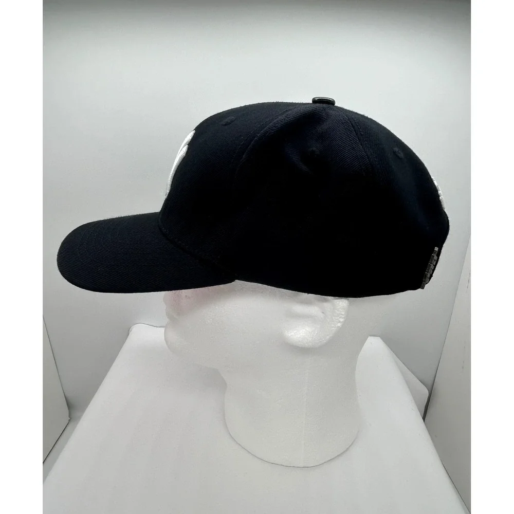 Pro Standard New York Yankees 1999 World Series Snapback Hat Black Pink Bottom